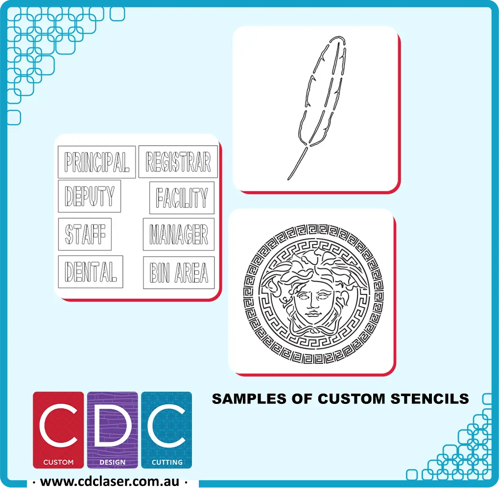 Samples of Custom Stencils