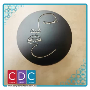 custom stencil size a5 - line art