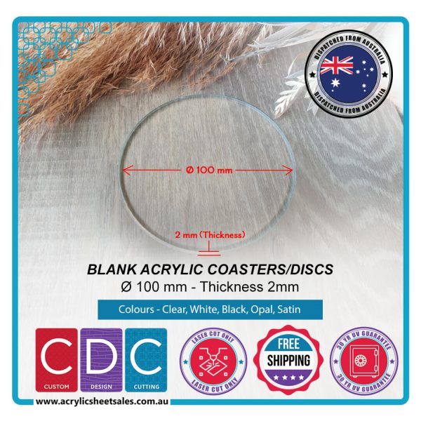 01 - Blank Acrylic Coasters_Discs