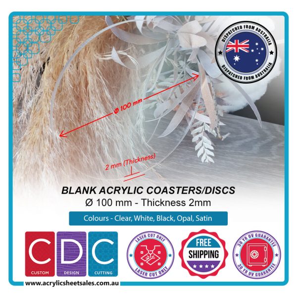 02 - Blank Acrylic Coasters_Discs