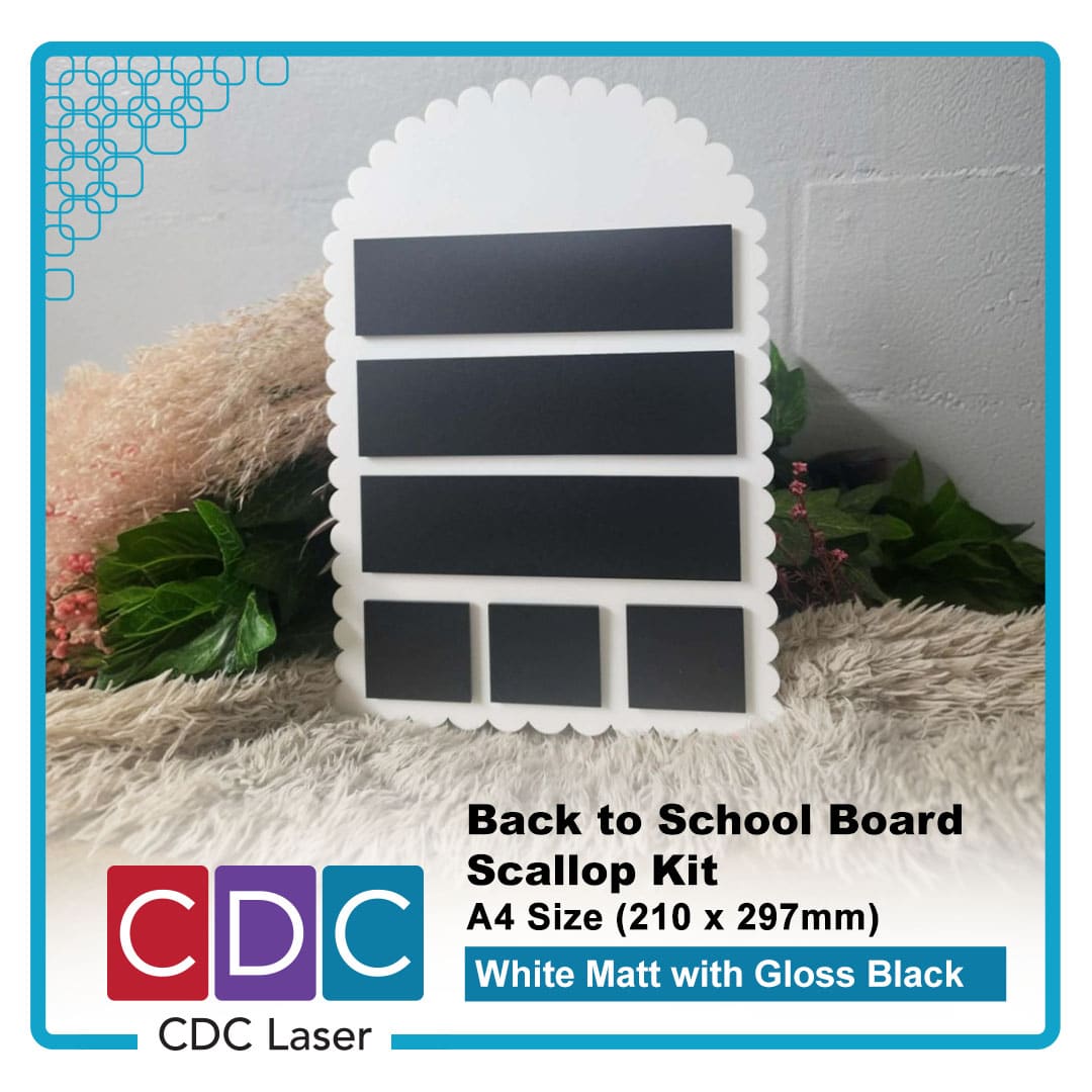 03_A. A4 White Matt with Gloss Black